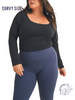 Curvy Sculpted Silhouette Top
