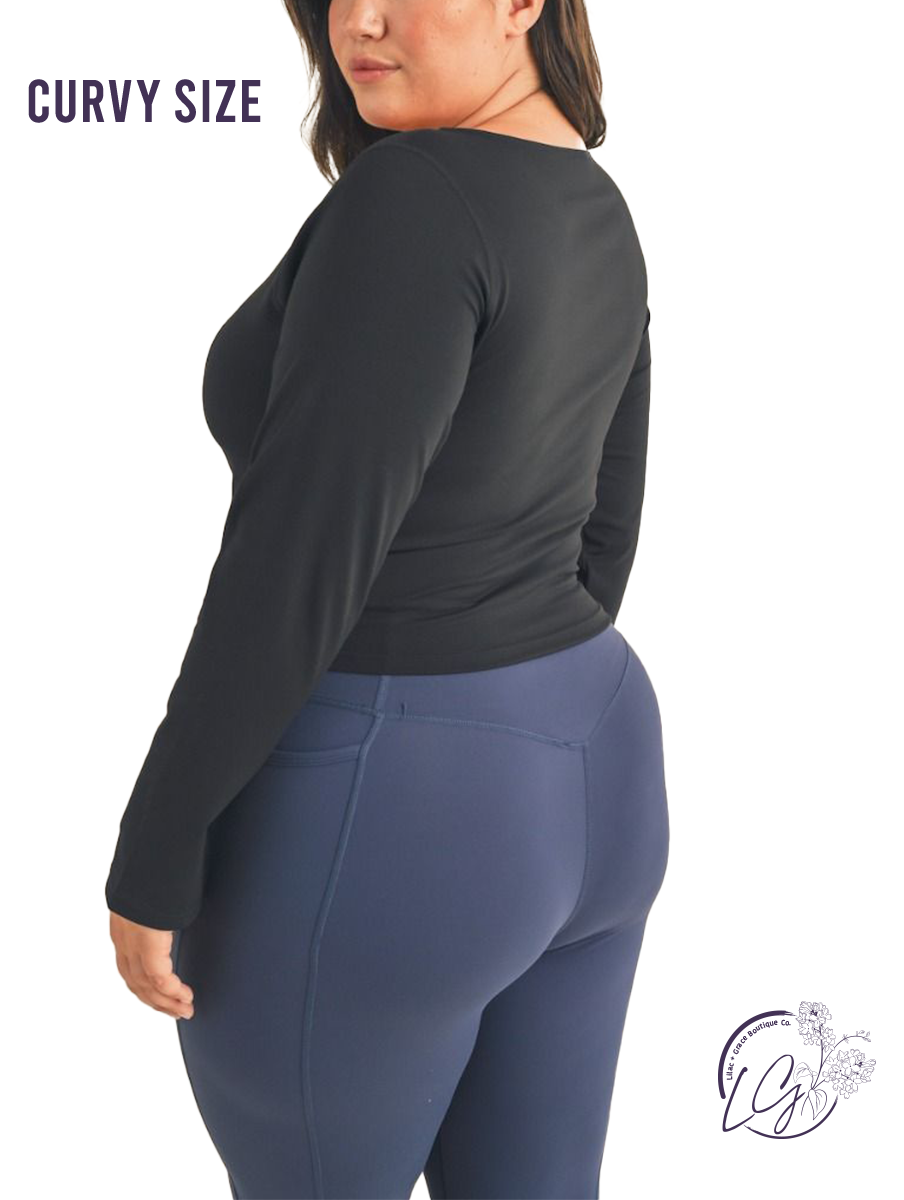 Curvy Sculpted Silhouette Top