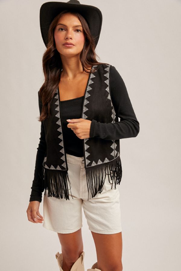 High Noon Fringe Vest