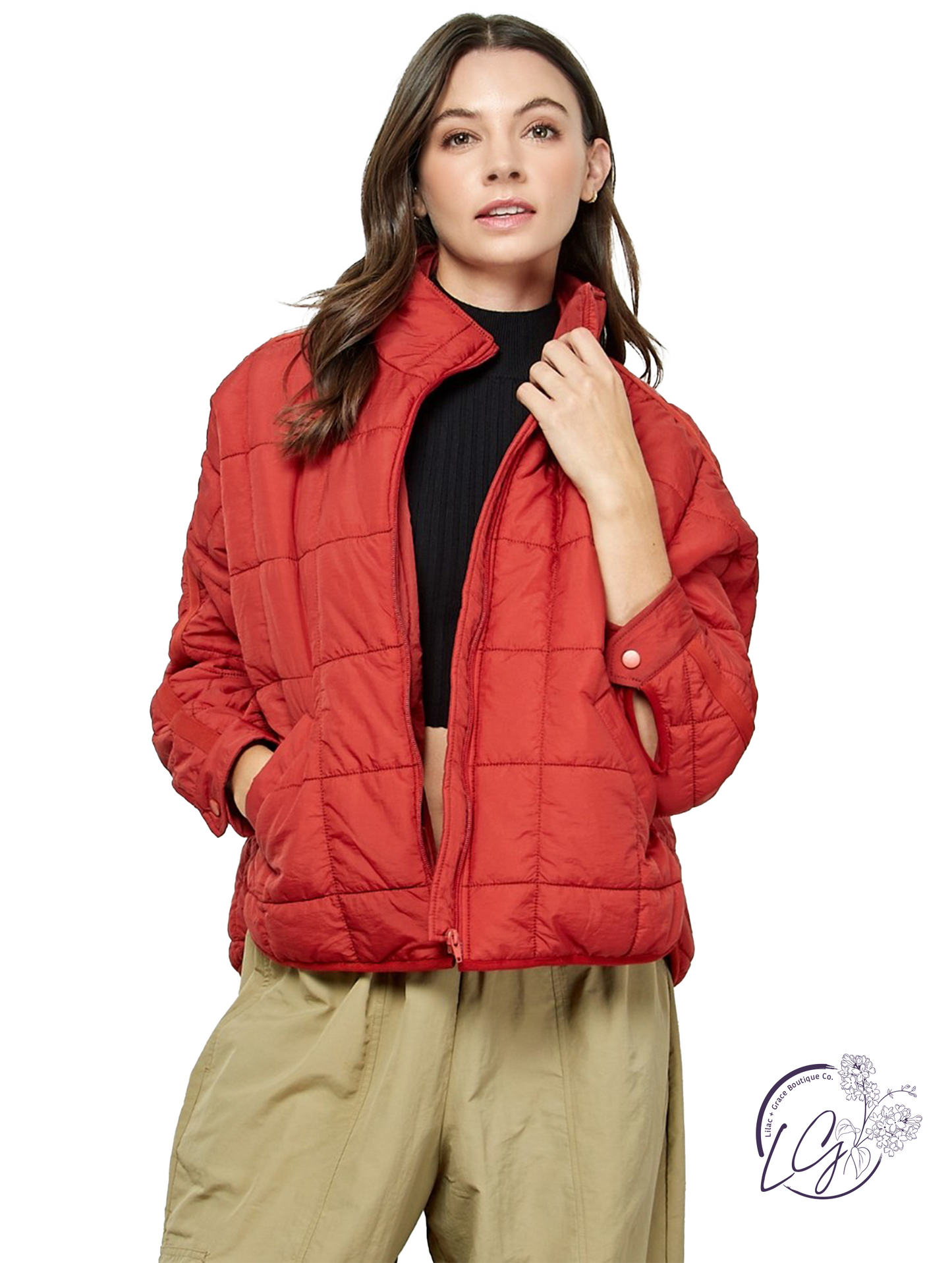 Sweet Like Candy Puffer Jacket