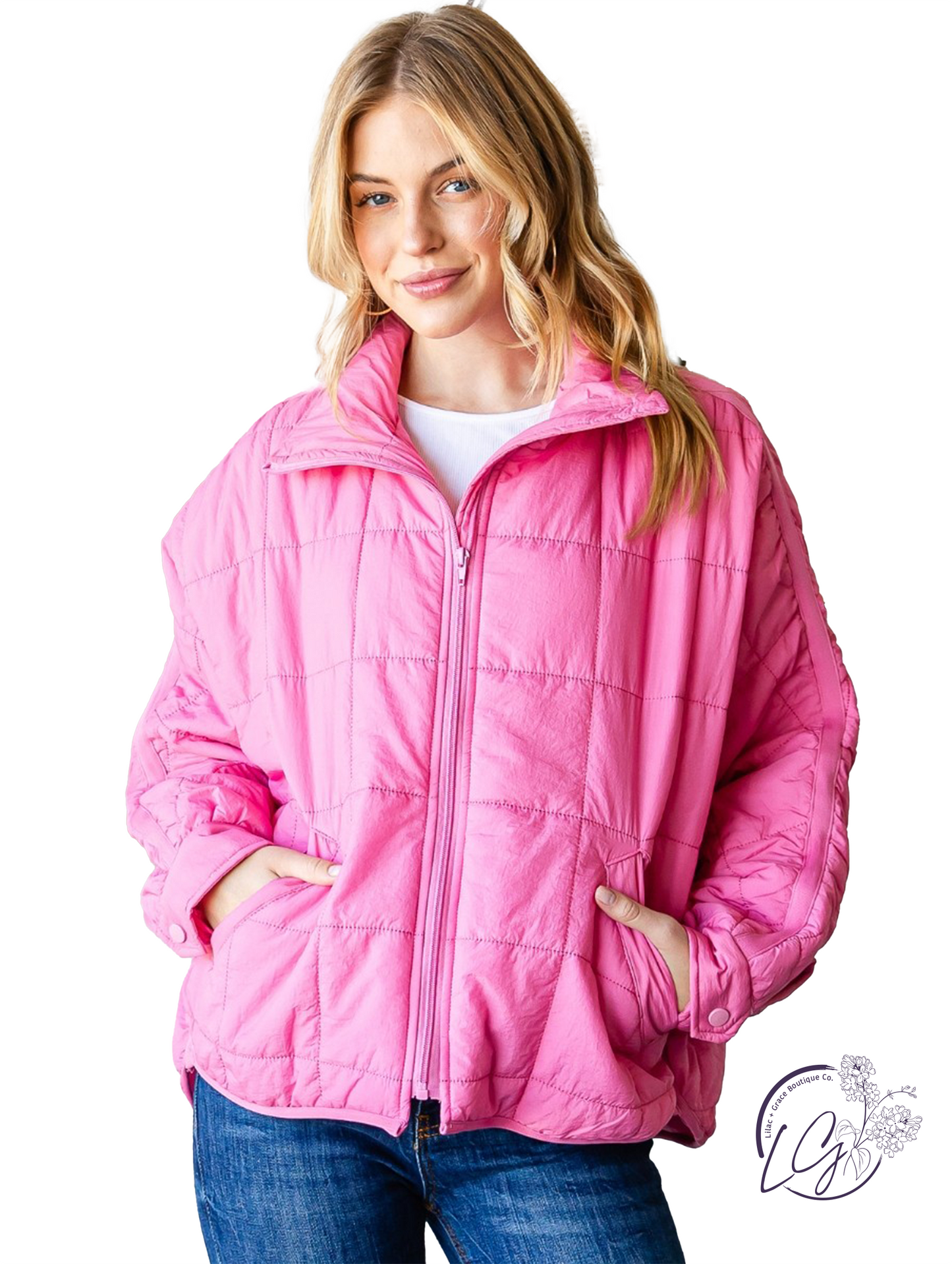 Sweet Like Candy Puffer Jacket