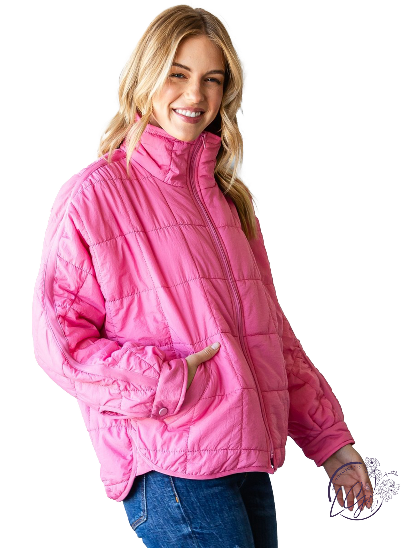 Sweet Like Candy Puffer Jacket