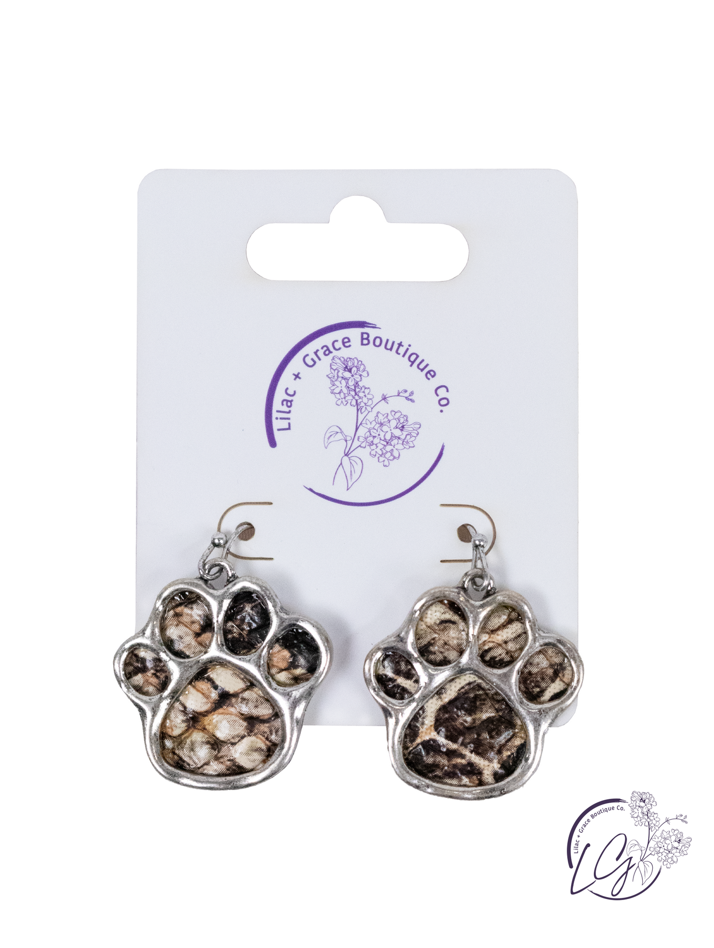 Wild Paws Dangle Earrings