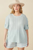 Curvy Sloane Sleeve Top