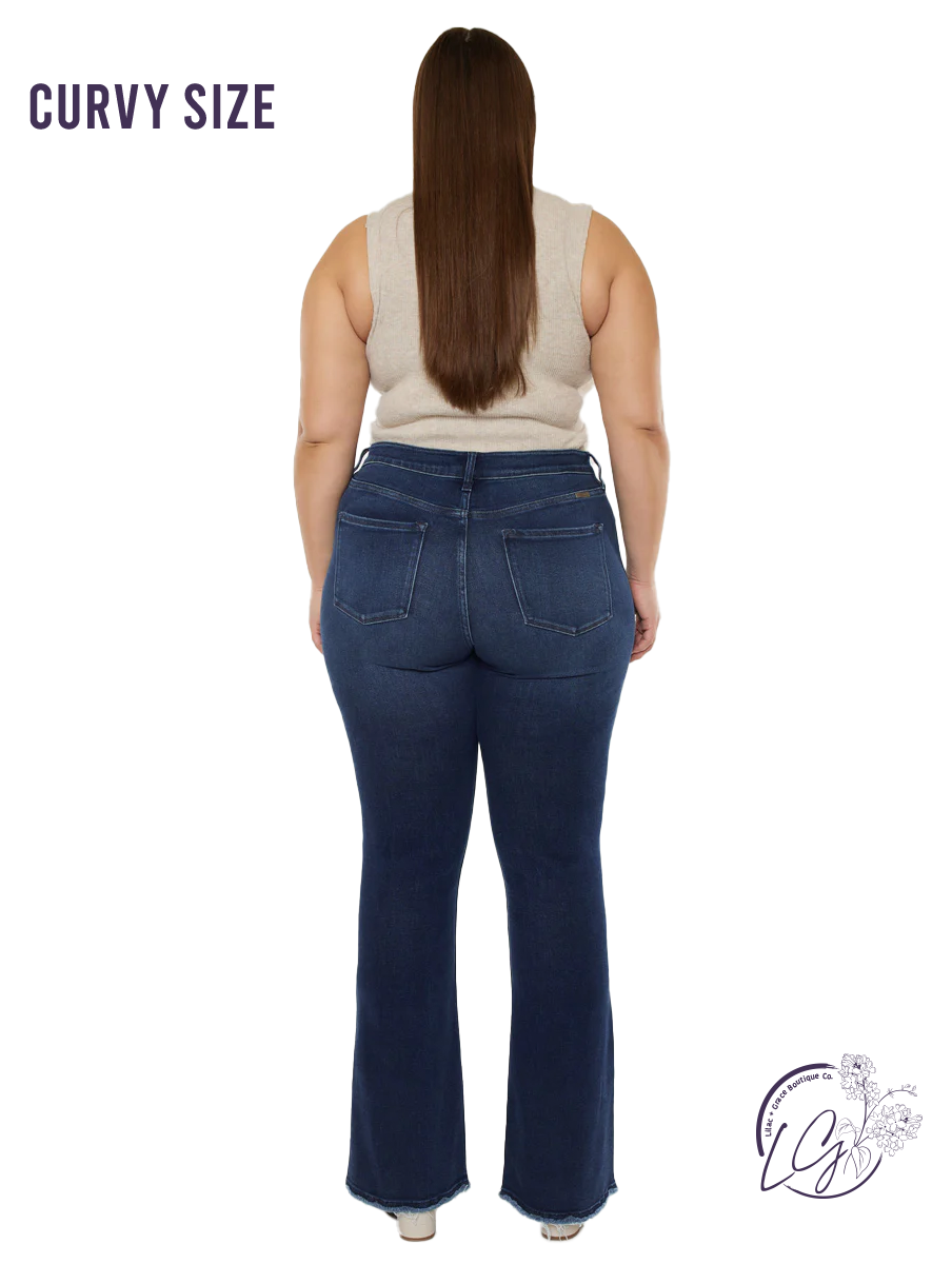 Curvy Bridget High Rise Bootcut by KanCan