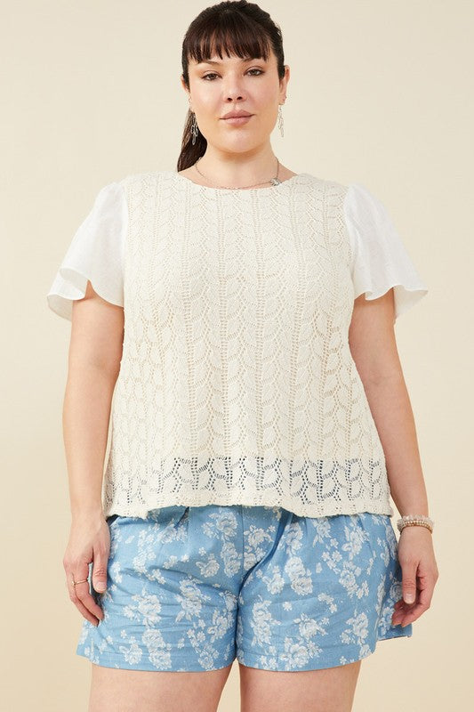 Curvy Twist & Texture Top