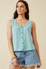 Fern & Button Knit Tank