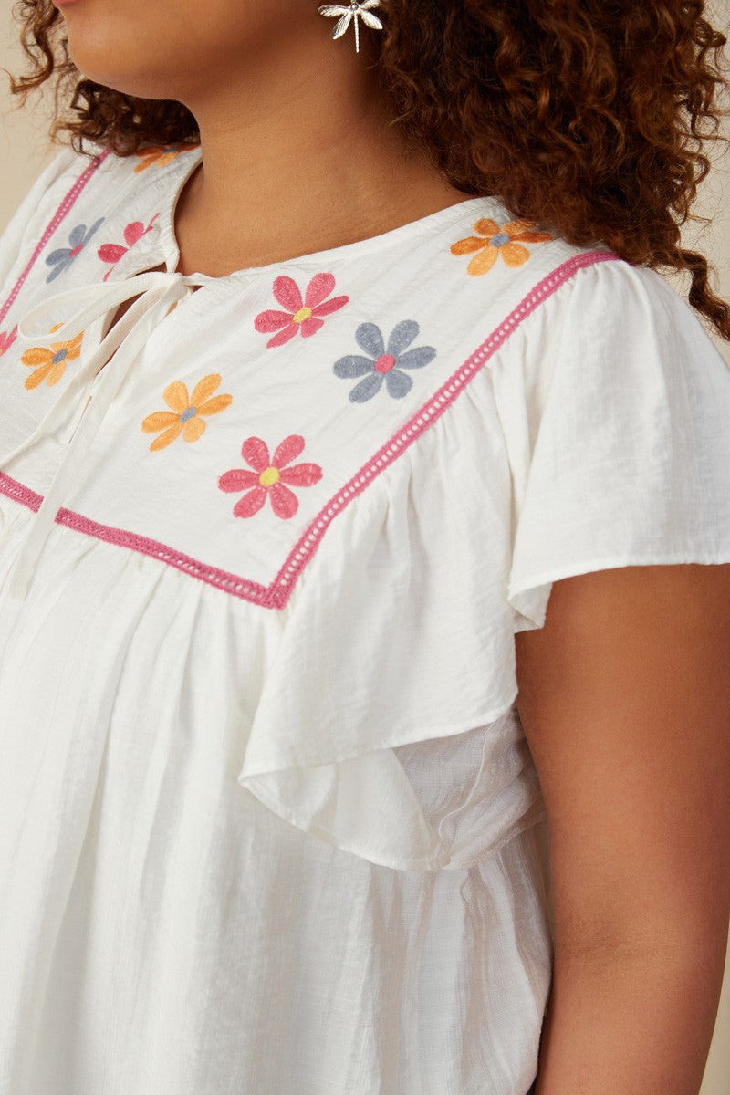 Curvy Blossom Belle Top