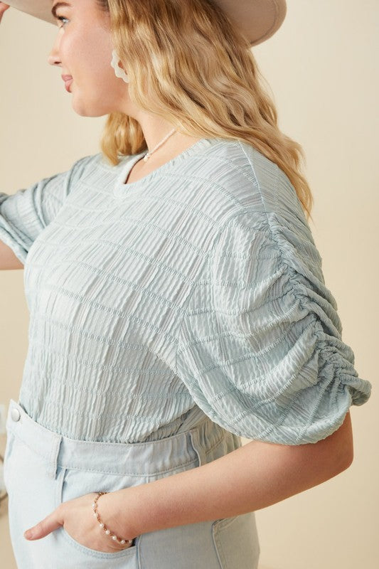 Curvy Sloane Sleeve Top