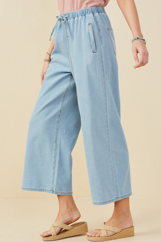Coastal Drawstring Denim