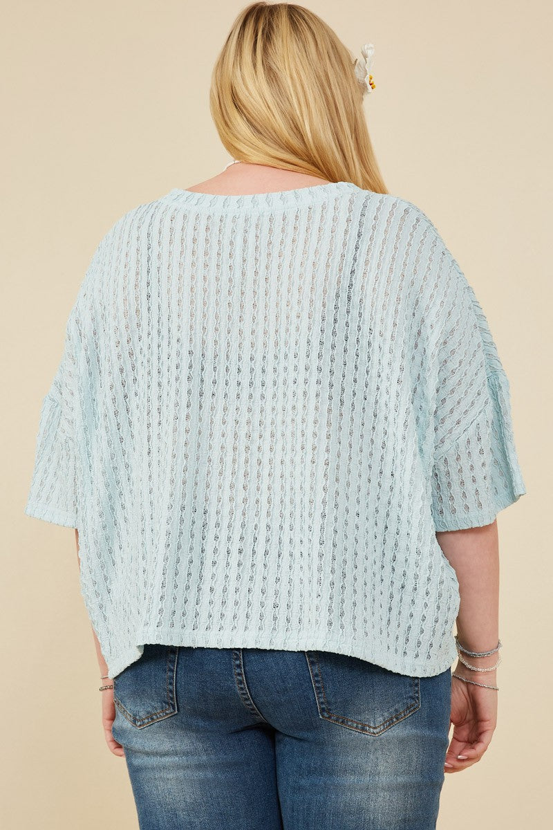 Curvy Vela Ripple Top