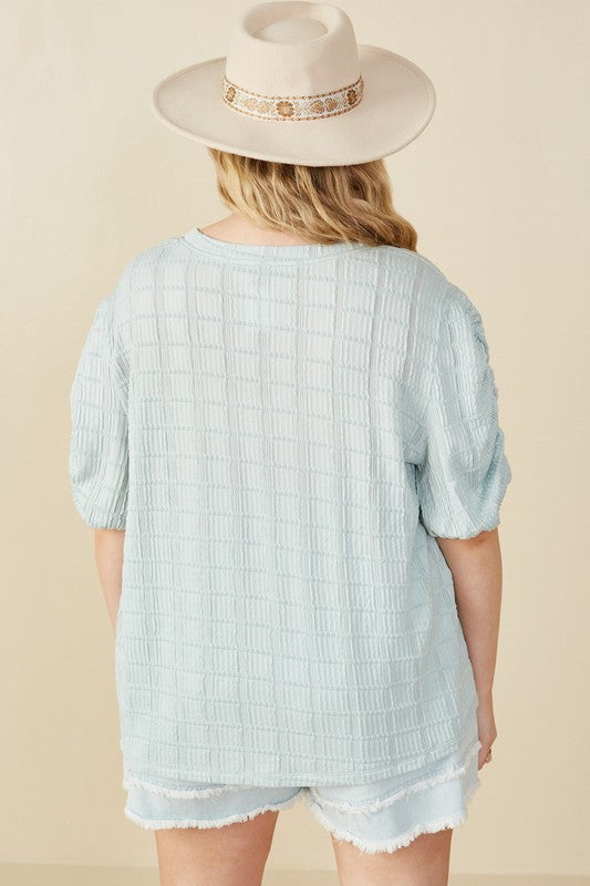 Curvy Sloane Sleeve Top