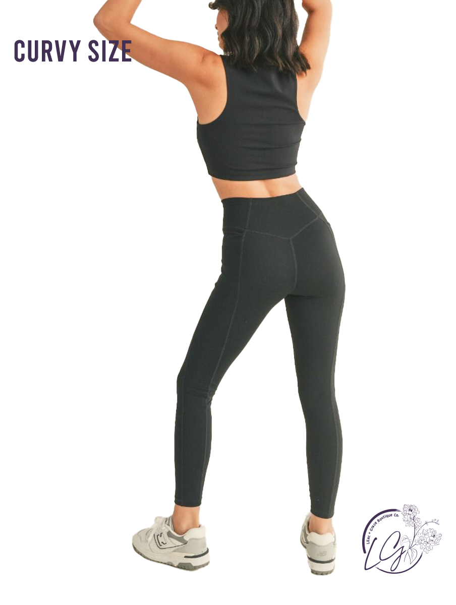 Curvy Sculpt Fit Power Leggings