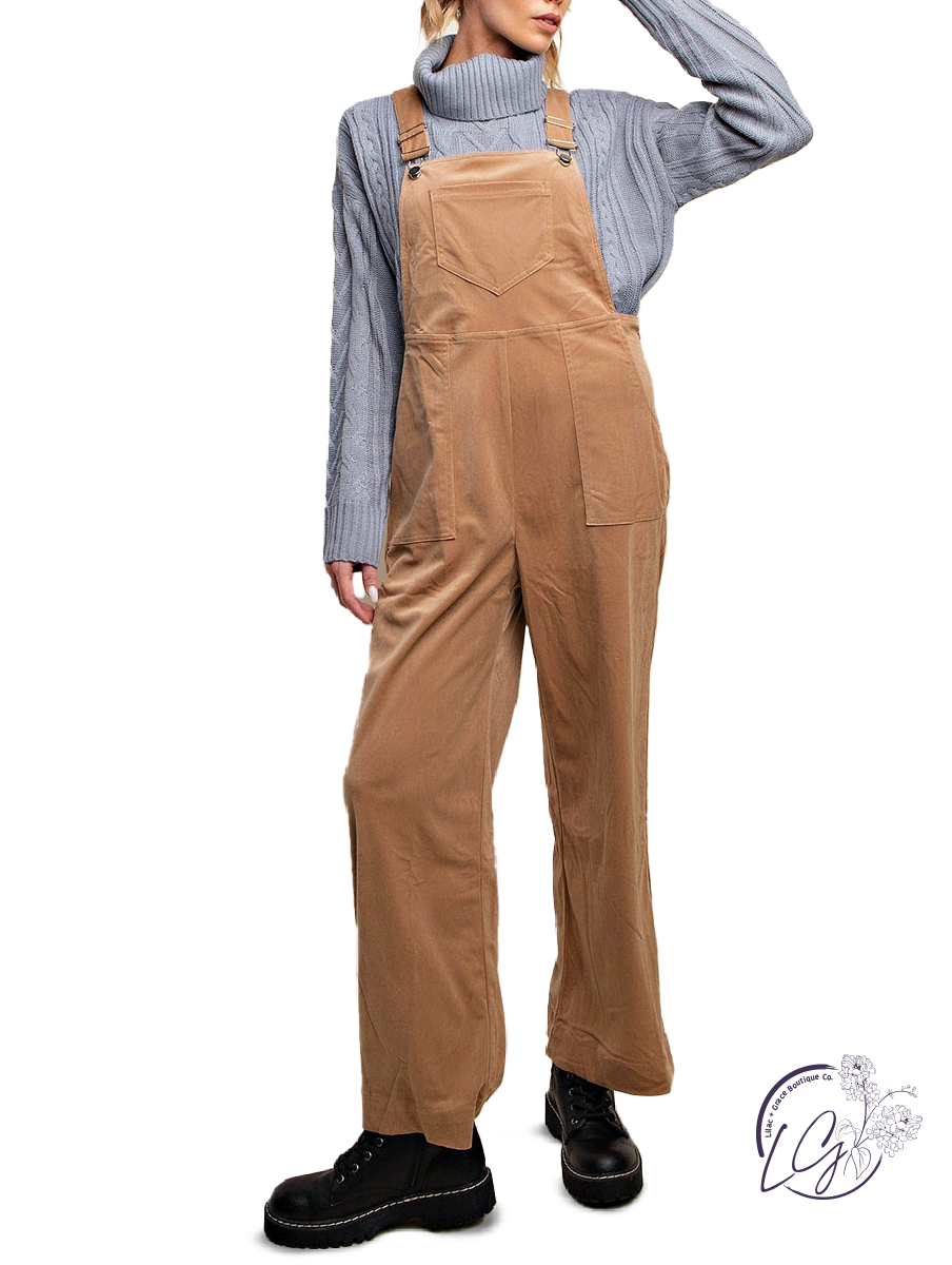 Soft Sway Corduroy Overalls