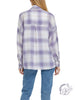 Lavender Boyfriend Flannel