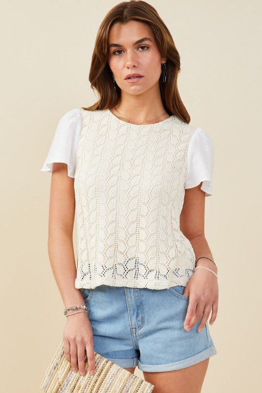 Twist & Texture Top