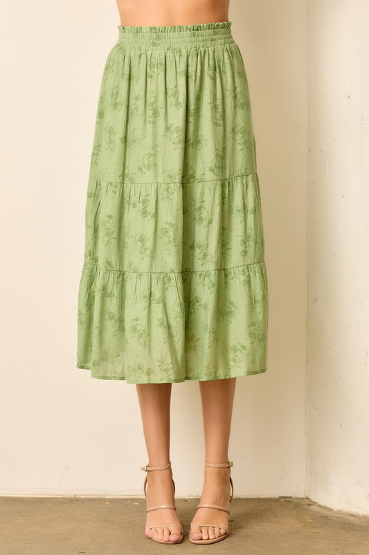 Crickets Sing Low Maxi Skirt