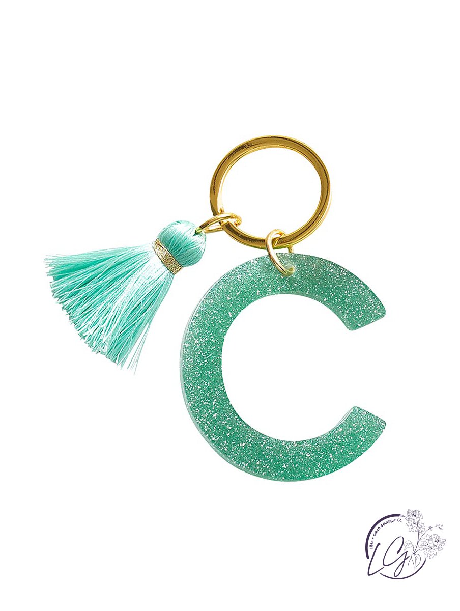 Acrylic Letter Key Chain