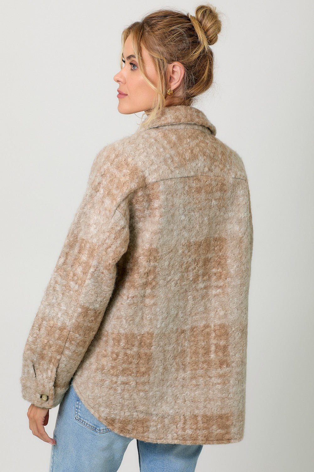 Blush Stone Mark Shacket