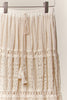 Vintage Pearl Lace Skirt
