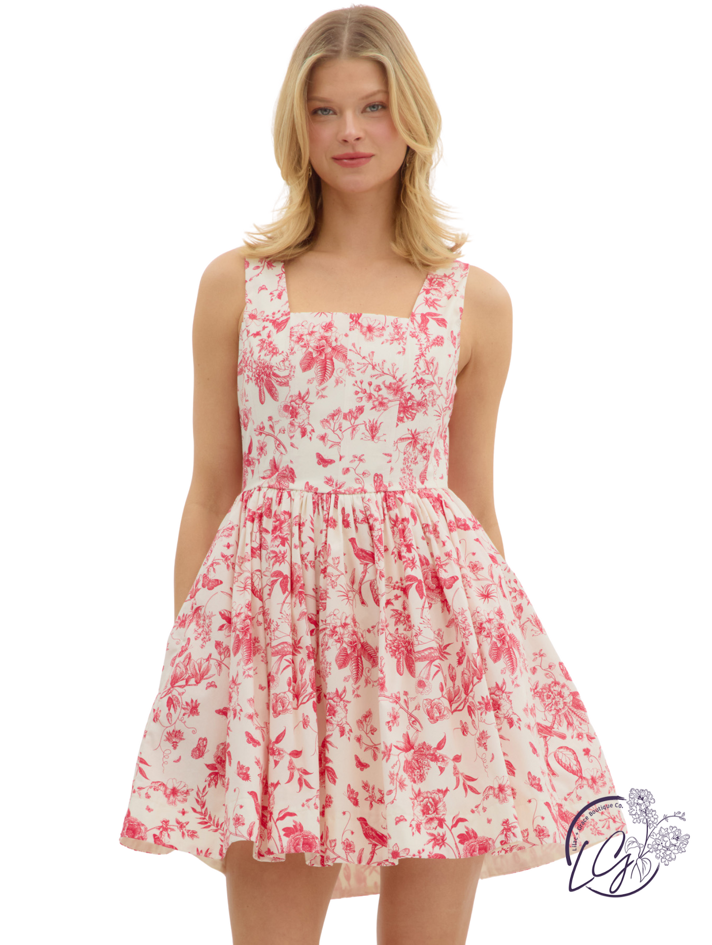 Written In Blush Mini Dress