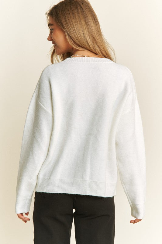 Curvy Tinsel & Twirls Knit