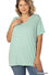 Curvy Standard V-Neck T-Shirt