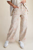 Floral Charm Twill Pants