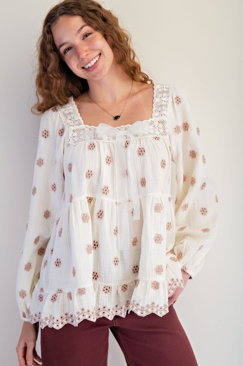 Daydream Dottie Blouse