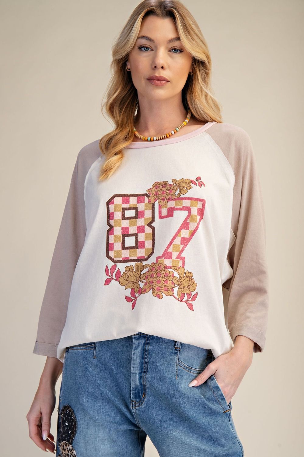 Lucky Charm 87 Raglan Tee