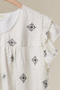Sweet Magnolia Embroidered Blouse