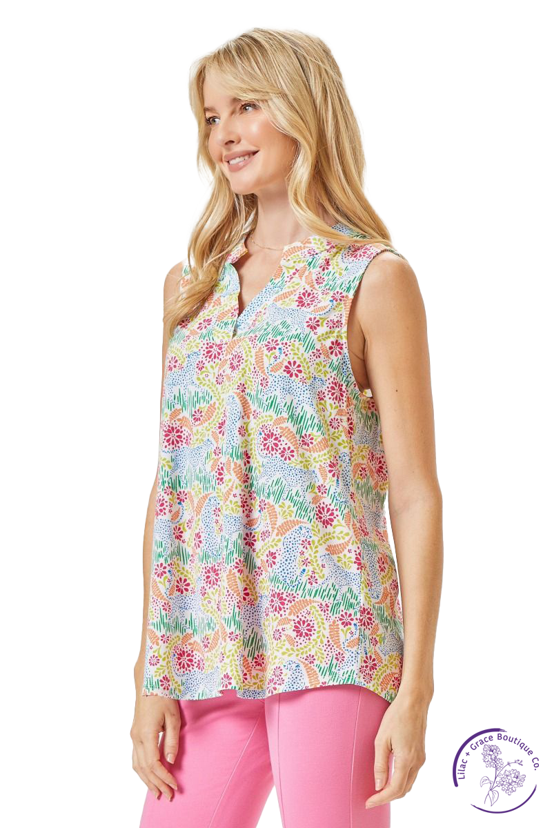 Mia Printed Lizzy Tank