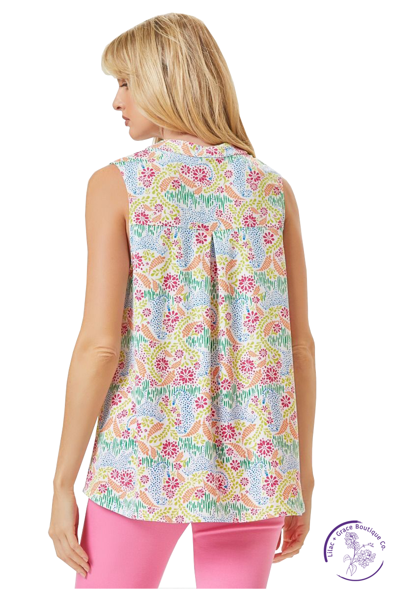 Mia Printed Lizzy Tank