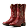 Round Up Filly Wide Square Toe Western Boot by Ariat