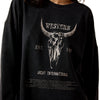Ariat Canvas Oversized Long Sleeve T-Shirt