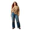 Ariat Canvas Oversized Long Sleeve T-Shirt