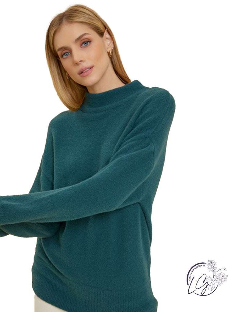 Lilac Solid Long Sleeve Top-10091 – Spruce Up Boutique