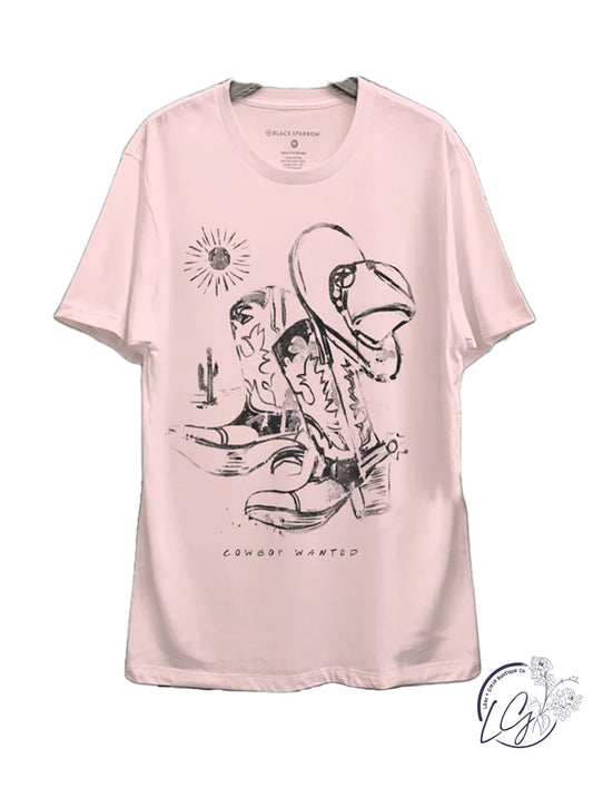 Cowboy Wanted Graphic Tee