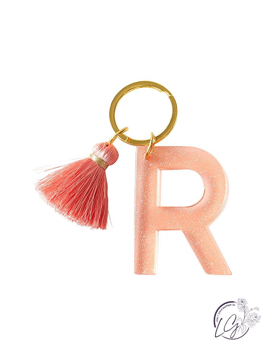 Acrylic Letter Key Chain