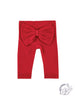 Red Bow Leggings