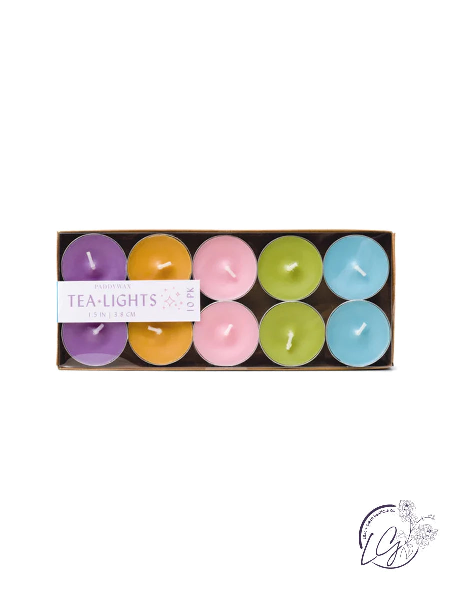 Colored Tea Lights