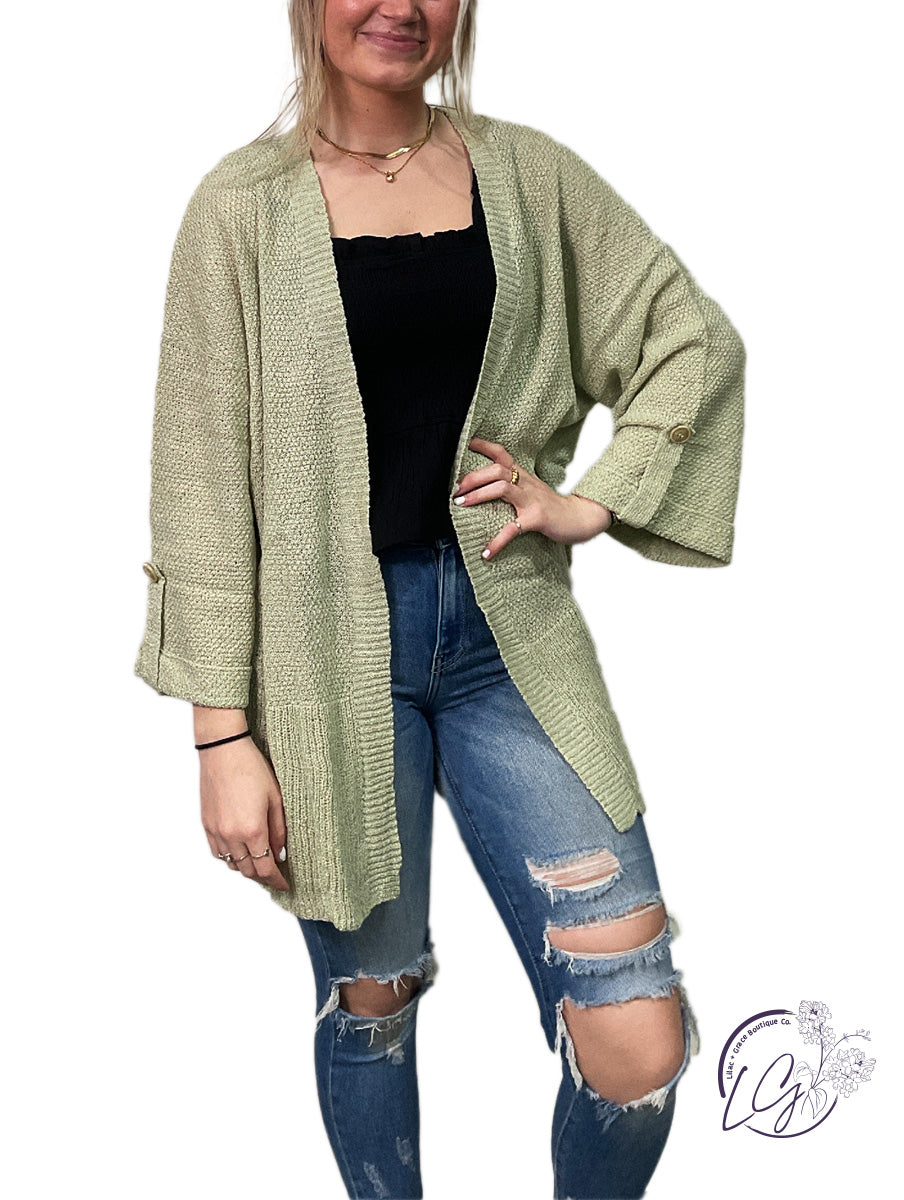 Curvy Catch Me Cardigan