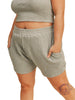 Curvy Cozy Waffle Weave Shorts