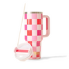 Checkered Take Me Everywhere 40 oz. Tumbler