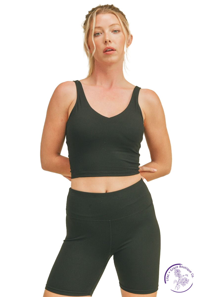 Precision Fit Crop Tank