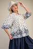 Boho Border Blouse