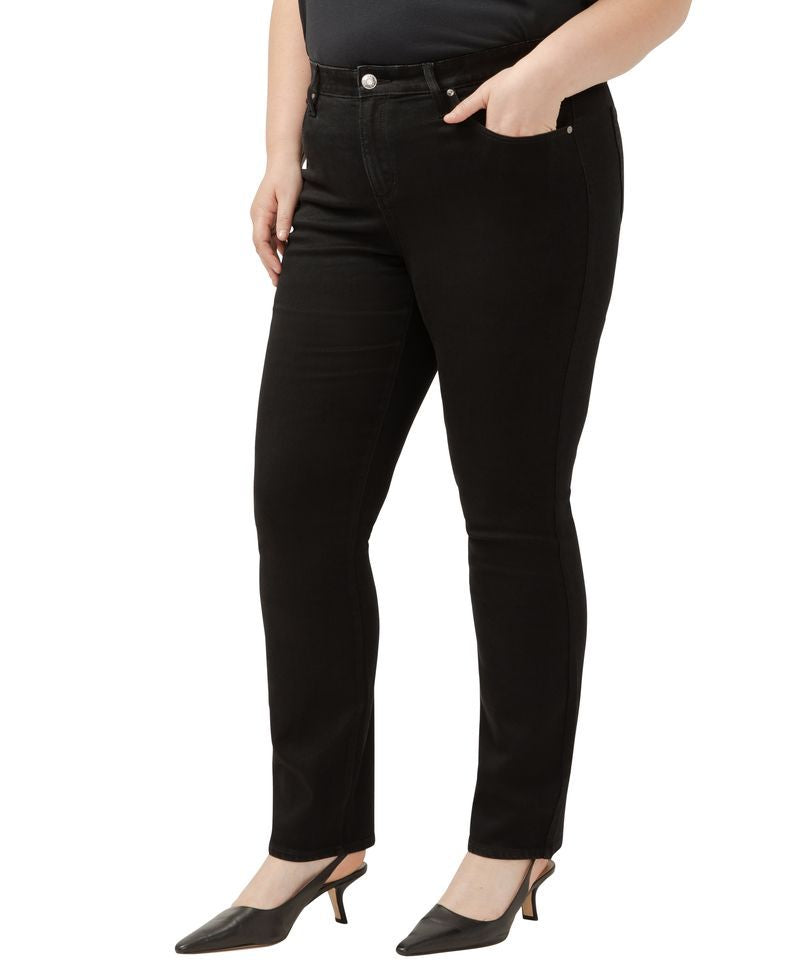 Curvy Joise Mid Rise Straight by Silver Jeans