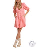 Sweet & Classic  Puff Sleeve Mini Dress