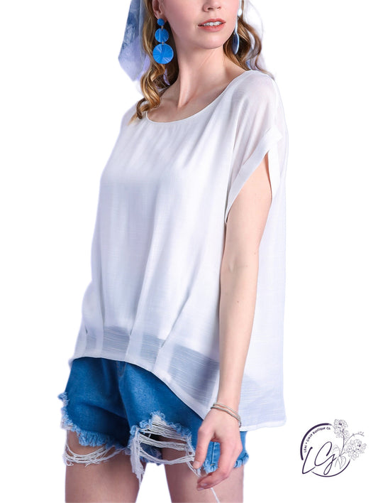 Classic Cool Short Sleeve Blouse