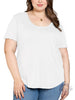 Curvy Basic Needs Short Sleeve Tee